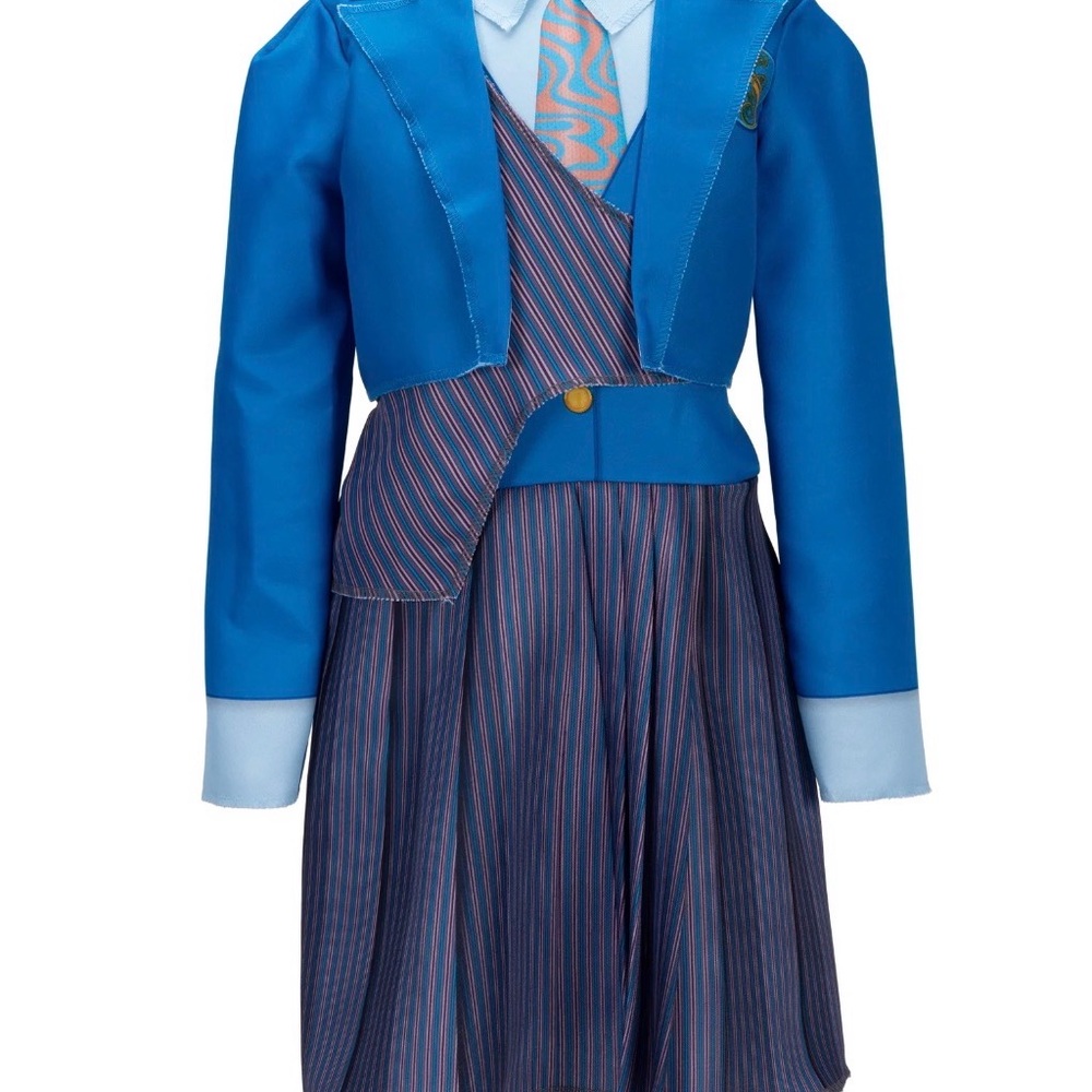 Wicked Deluxe Shiz University Uniform & Accessories Girl Child Dress - Picture 2 of 9